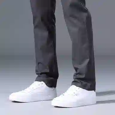 海尔斯 薄款纯色弹力修身舒适简约百搭休闲裤 男款