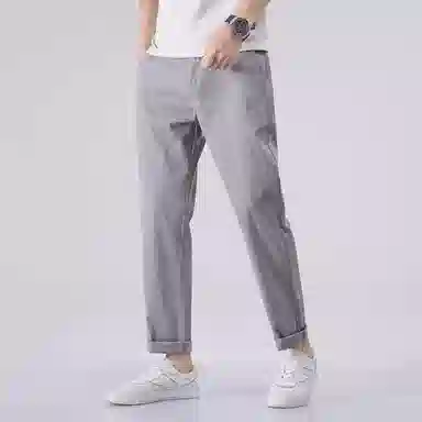 海尔斯 美式高街户外中腰直筒百搭休闲裤 男款