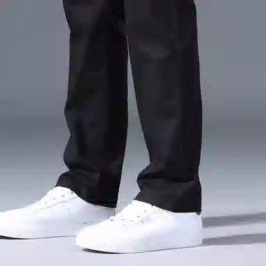 海尔斯 薄款纯色弹力修身舒适简约百搭休闲裤 男款