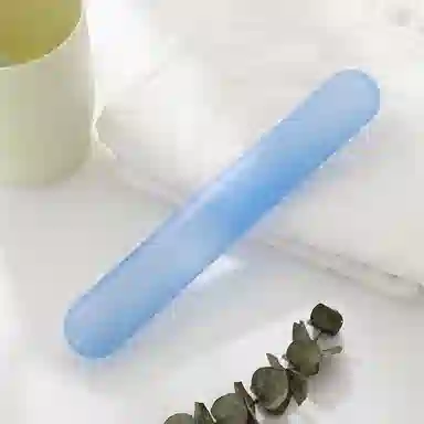 娇雪菲 旅行便携式牙刷盒套装 七彩糖果色磨砂牙刷套牙刷