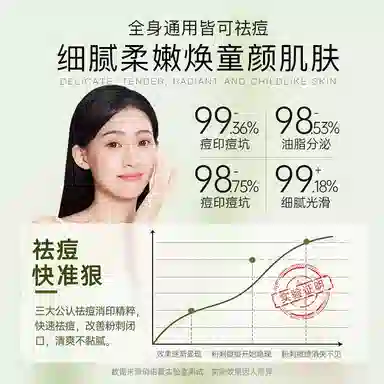 俏诺薇 温和清洁祛痘套装组合 修护淡痘印清爽祛痘舒缓 油痘肌精简护肤 洁面慕斯+祛痘膏/祛痘凝胶