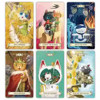 Fantasy Cat Kingdom Tarot