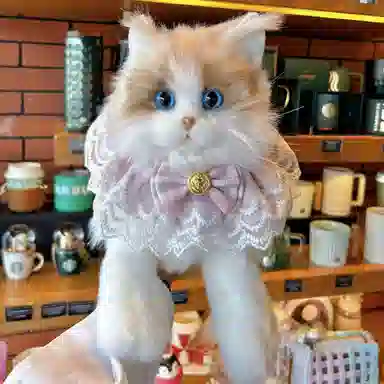 朵喵呦 仿真布偶猫毛绒可爱小猫咪公仔 安抚陪伴 玩偶周边