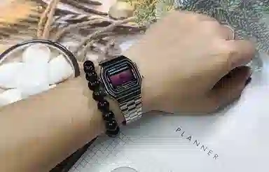 CASIO A168WA-1W Nebula Edition