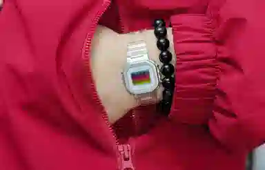 CASIO VINTAGE LA-20WHS-7A-Silver Aurora