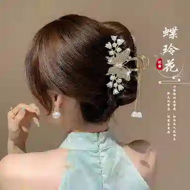 缔晶 森系甜美时尚百搭发饰合集套装 小清新少女心配饰礼盒 合金 发夹 女款