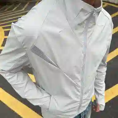 颂希尔 美式户外薄款宽松潮牌网眼冰丝 速干透气凉感防晒服 男女同款