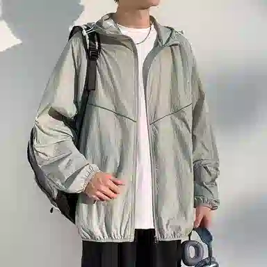 颂希尔 潮牌时尚潮流舒适简约百搭户外 超轻透气速干防晒服 男女同款