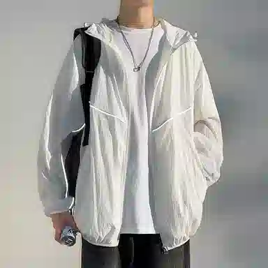 颂希尔 潮牌时尚潮流舒适简约百搭户外 超轻透气速干防晒服 男女同款