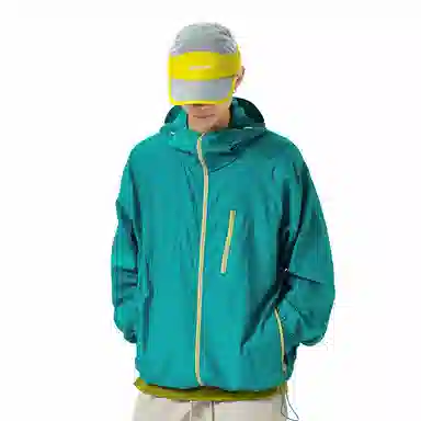 颂希尔 连帽美式休闲宽松防晒服 男女同款