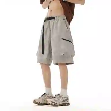 Zofeili Vintage Workwear Shorts