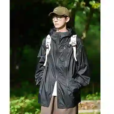 佐菲利 美式高街机能风设计感户外连帽防晒服 男女同款