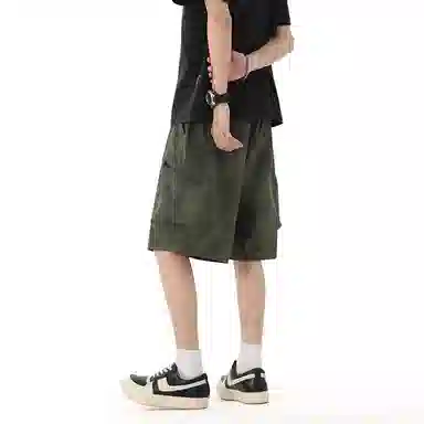 Zofeili Vintage Workwear Shorts