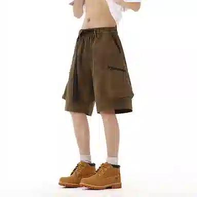 Zofeili Vintage Workwear Shorts