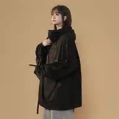 佐菲利 美式高街机能风设计感户外连帽防晒服 男女同款