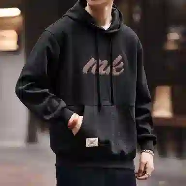 格蓝鹿 重磅复古连帽长袖卫衣 男款