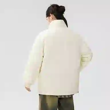 YABAOBAO Logo Puffer Jacket