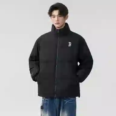 YABAOBAO Logo Puffer Jacket