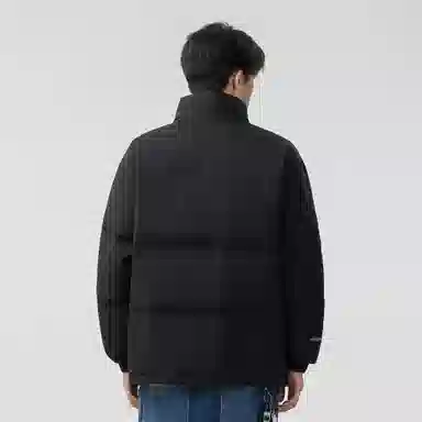 YABAOBAO Logo Puffer Jacket