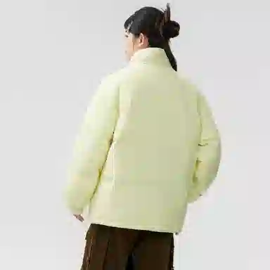 YABAOBAO Logo Puffer Jacket