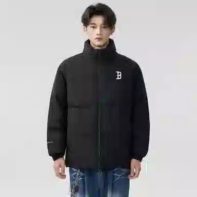 YABAOBAO Logo Puffer Jacket