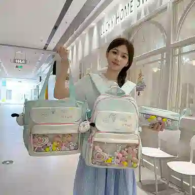 行途 高颜值轻便上课 尼龙 组合装 男女同款情侣款 黑色/白色/蓝色/黄色/绿色