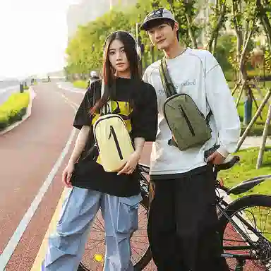 行途 简约潮流时尚 尼龙 双肩包 男女同款情侣款 多色