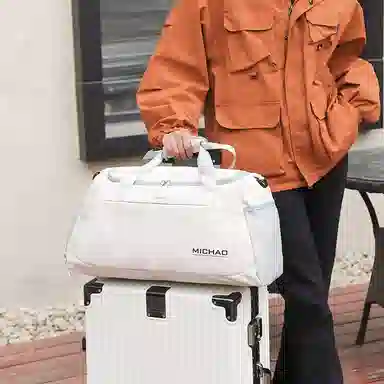 行途 大容量干湿分离 牛津布 健身包 大号 男女同款情侣款 蓝色/绿色/白色/粉色/黑色