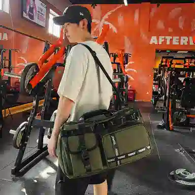 行途 短途出游休闲简约时尚轻便 尼龙 旅行包 常规 男女同款情侣款 黑色/粉色/卡其色/蓝色/军绿色/黄色