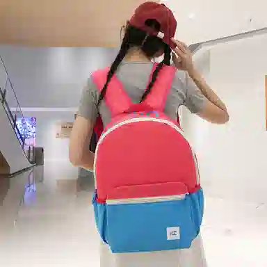 行途 简约韩版百搭时尚 双肩包背包 女款 多色