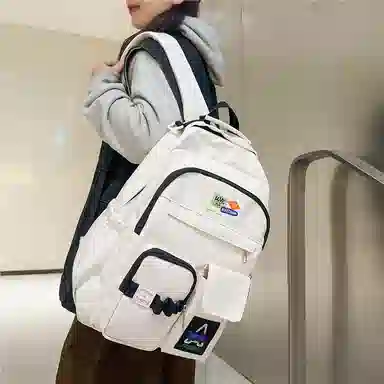 行途 日系轻便 尼龙 双肩包 男女同款情侣款 多色