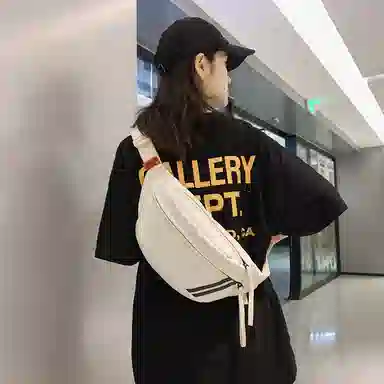 行途 潮流女包时尚质感学生斜挎包休闲手机包百搭 尼龙 胸包 男女同款情侣款 多色