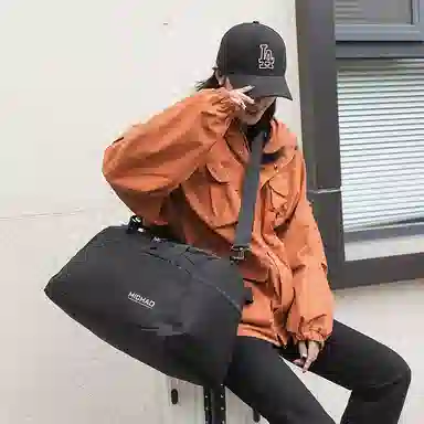 行途 大容量干湿分离 牛津布 健身包 大号 男女同款情侣款 蓝色/绿色/白色/粉色/黑色