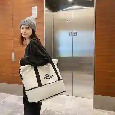 行途旅行包女短途大容量扩容健身包干湿分离尼龙手提斜挎包训练运动背包男女