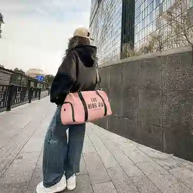 行途 大容量运动短途出差干湿分离 尼龙 男女同款情侣款 旅行包 多色