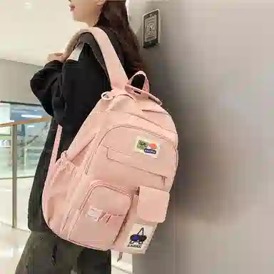 行途 日系轻便 尼龙 双肩包 男女同款情侣款 多色