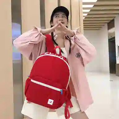 行途 简约韩版百搭时尚 双肩包背包 女款 多色