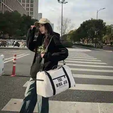 行途 大容量运动短途出差干湿分离 尼龙 男女同款情侣款 旅行包 多色