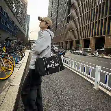 行途 大容量运动短途出差干湿分离 尼龙 男女同款情侣款 旅行包 多色