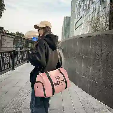 行途 大容量运动短途出差干湿分离 尼龙 男女同款情侣款 旅行包 多色