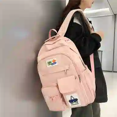 行途 日系轻便 尼龙 双肩包 男女同款情侣款 多色