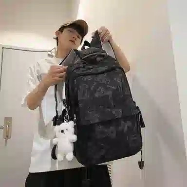 行途男女大容量双肩包多色尼龙