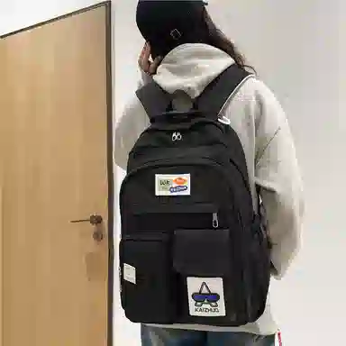 行途 日系轻便 尼龙 双肩包 男女同款情侣款 多色