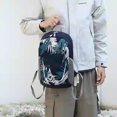 行途 背包轻便简约旅游包大容量户外运动登山包旅行包 尼龙 双肩包 男女同款情侣款 多色