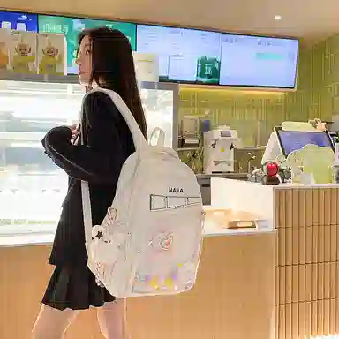 行途 书包超轻初中二次元 尼龙 痛包 女款