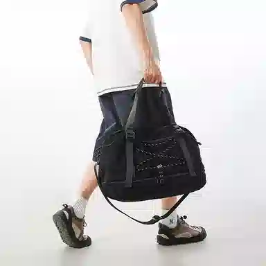 行途 短途韩版潮牌防泼水健身包休闲百搭 尼龙 旅行包 男女同款情侣款 多色