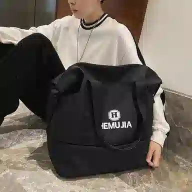 行途旅行包女短途大容量扩容健身包干湿分离尼龙手提斜挎包训练运动背包男女