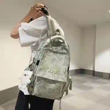 行途男女大容量双肩包多色尼龙