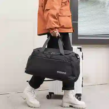 行途 大容量干湿分离 牛津布 健身包 大号 男女同款情侣款 蓝色/绿色/白色/粉色/黑色