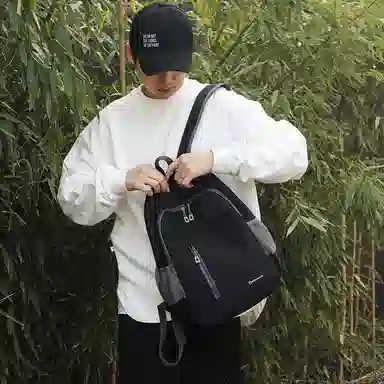 行途 旅游超轻便百搭 尼龙 双肩包 男女同款情侣款 多色